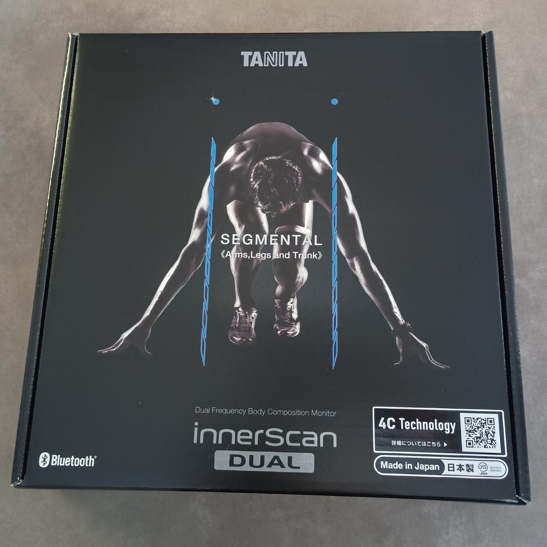 【未使用品】TANITA インナースキャンデュアル ブラック RD804LBK