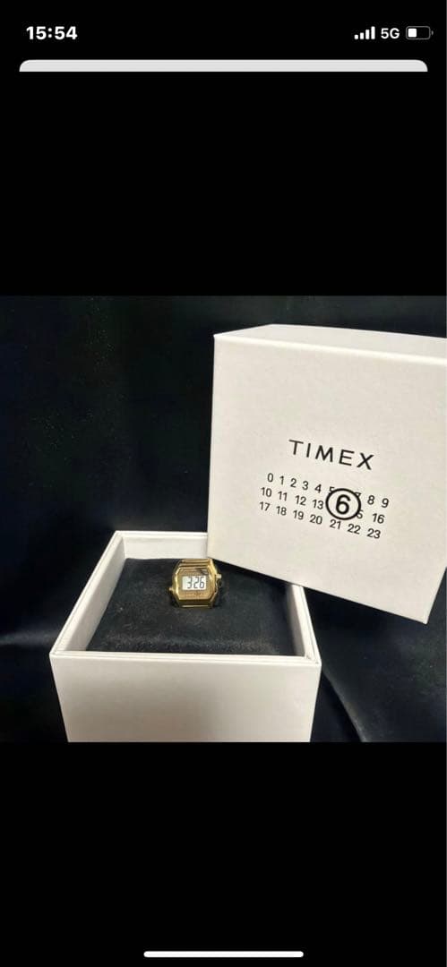 アクセサリー TIMEX MM6 Maison Margiela Ring Watc