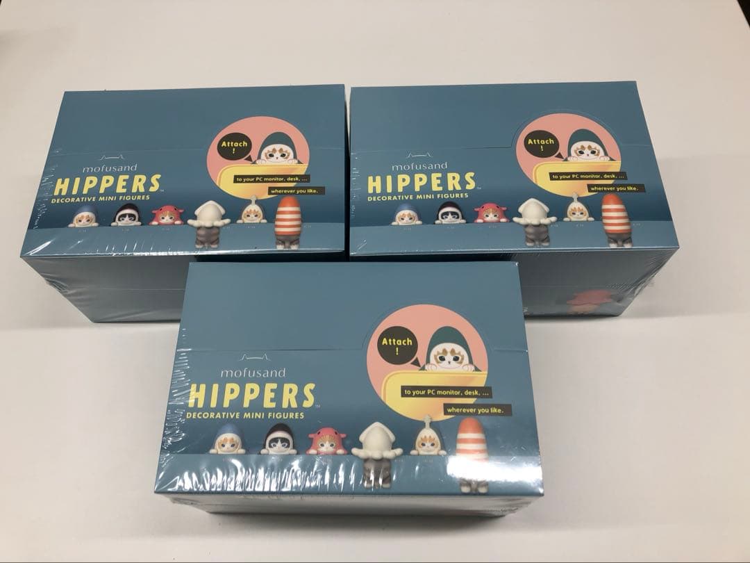 【新品未開封】mofusand HIPPERS 12個入り アソート3BOX Dreams（ドリームズ） ヒッパーズ mofusand アソートボックス (12個入