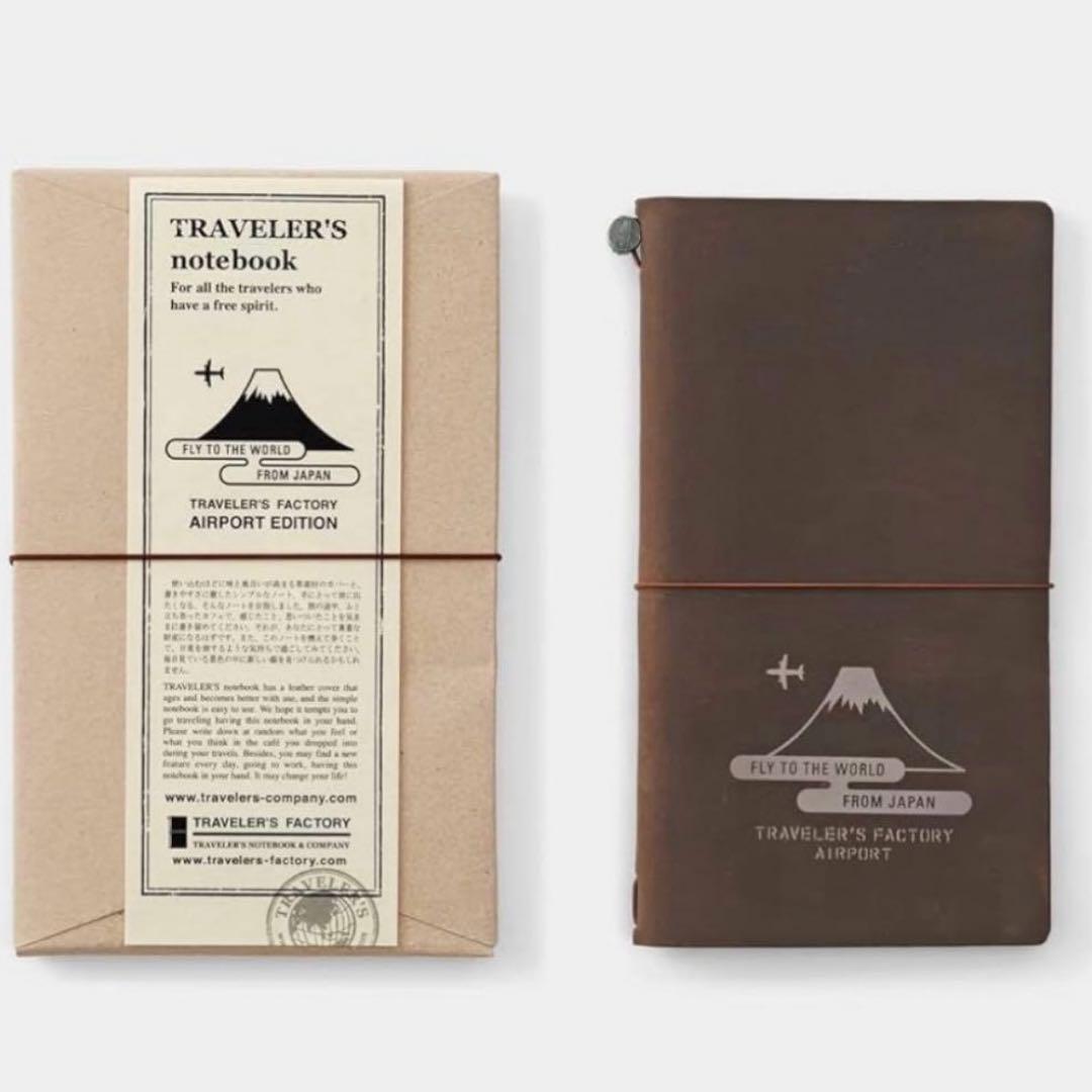トラベラーズファクトリー 成田空港限定 トラベラーズノート レギュラーサイズ