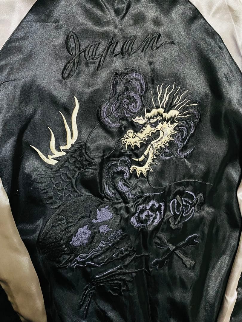 BEAMS 東洋テーラー 2面用 スカジャン 日本限定 龍 スカル unisex