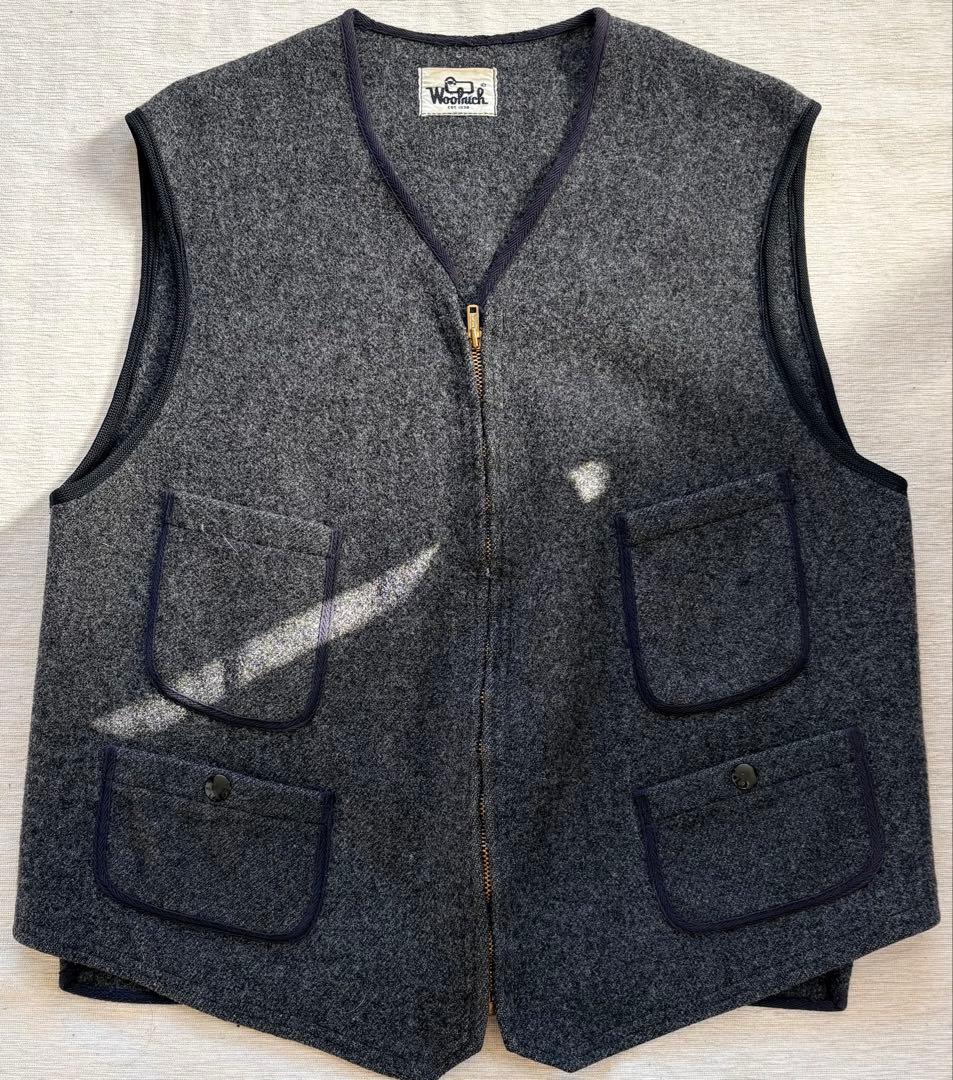 70’s woolrichベスト　vintage サイズ40〜42 70年代製 ウールリッチ ウールベスト|ヴィンテージストアGRACE