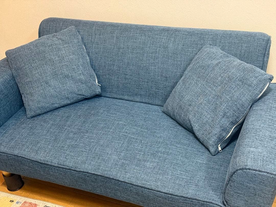 【28日まで！】LOWYA ソファーベッド MOSA ローソファー 2人掛け