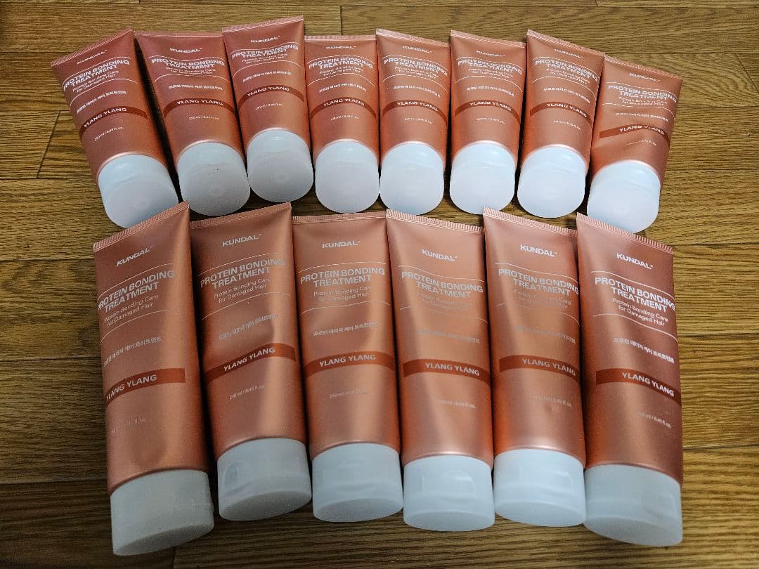 新品未開封　クンダルKUNDALプロテインボンディングトリートメント14本セット