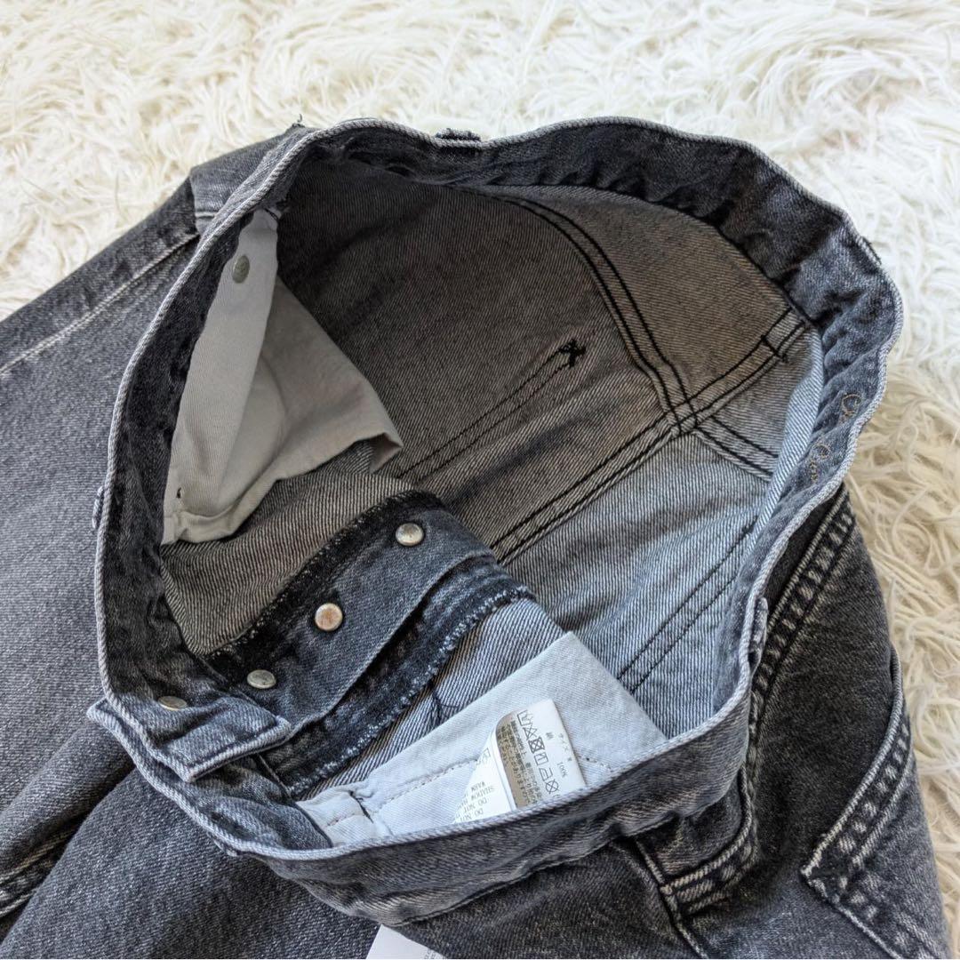 《新品タグ付》ハグオーワー/クロス&クロス　ボーイフレンドクラッシュデニムパンツ