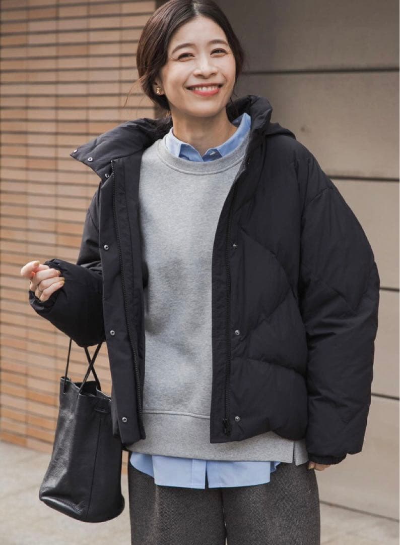 新品タグ付き　DOORS グリーンダウン撥水2WAYジャケット　BLACK