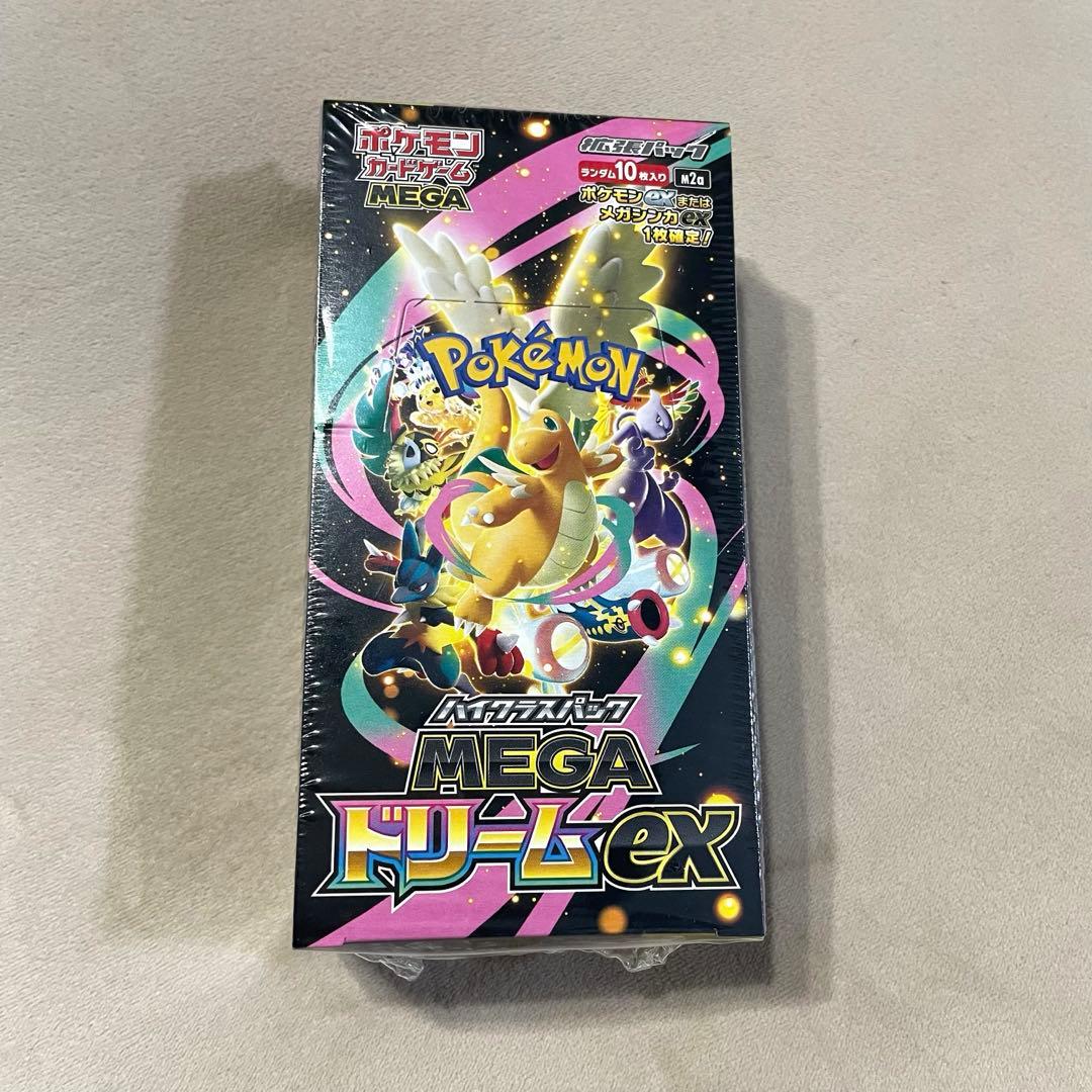 【シュリンク付き未開封】ポケモンカードゲーム MEGA ドリームEX BOX