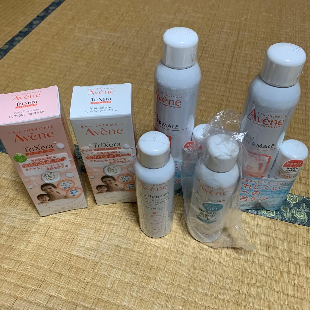 Avene TriXera Nutrition 全身用保湿ミルク・クリームセット Avene（アベンヌ） 資生堂 トリクセラNT フルイドミルク 400mL Avene