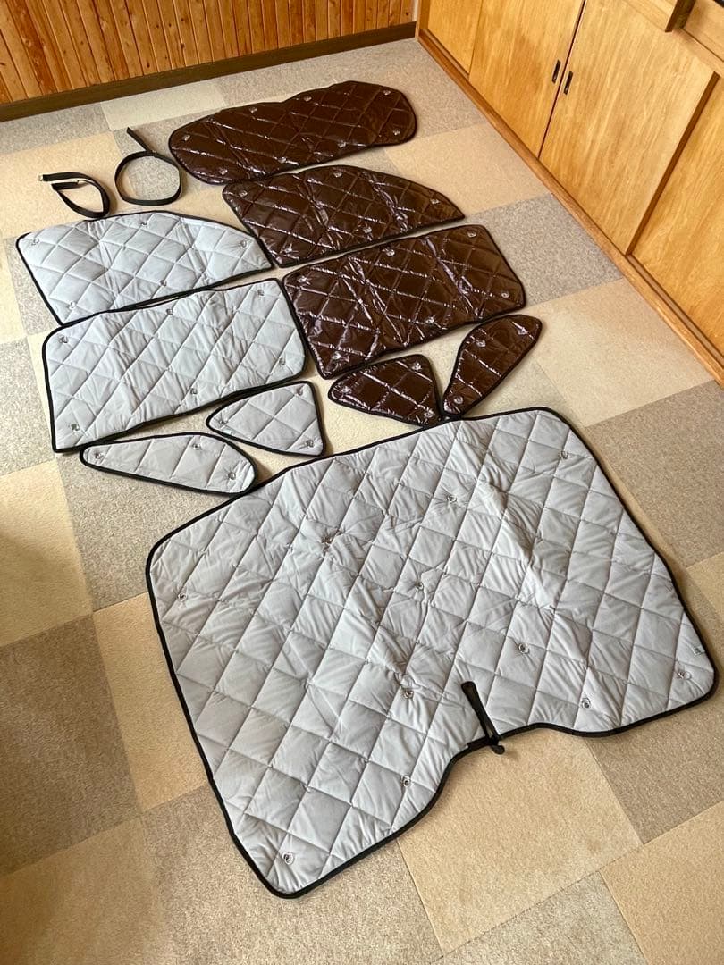 【美品】フリード(6BA-GB5)用Aizu社アイズのマルチシェードと網戸セット