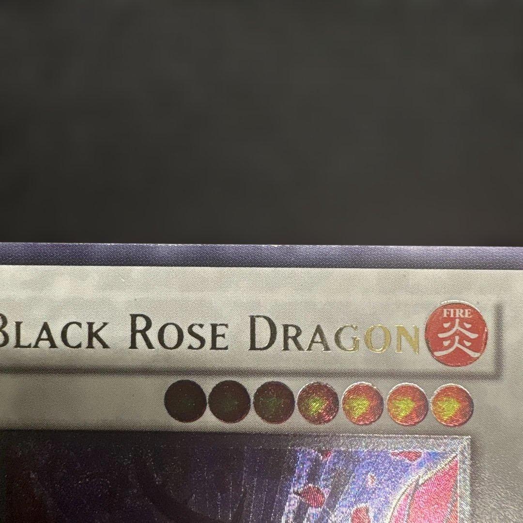遊戯王 ブラック・ローズ・ドラゴン レリーフ 英語版 アンリミ CSOC