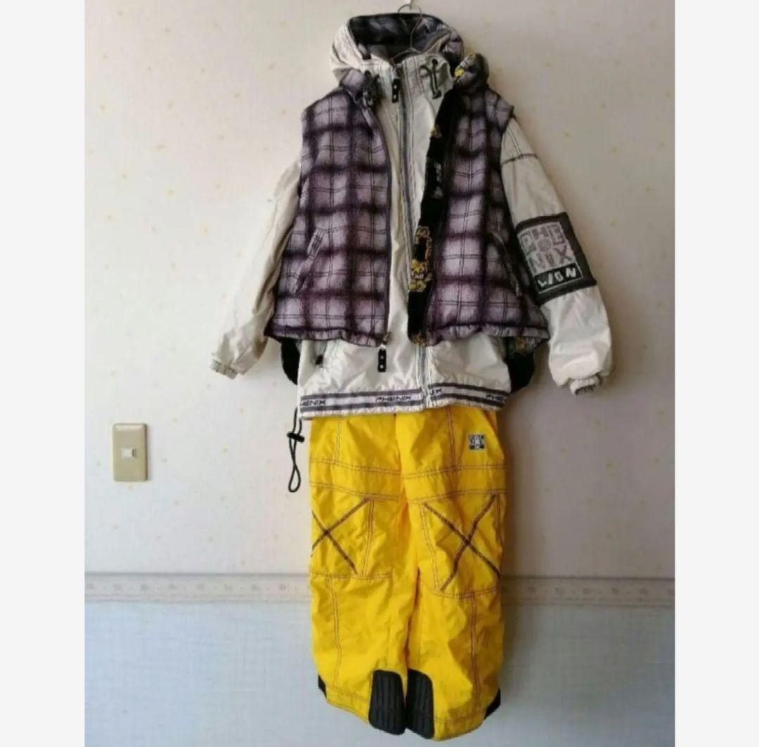 m*k様 最終ヴィンテージ❋Phenixフェニックススキーウェアダウンベストセッ