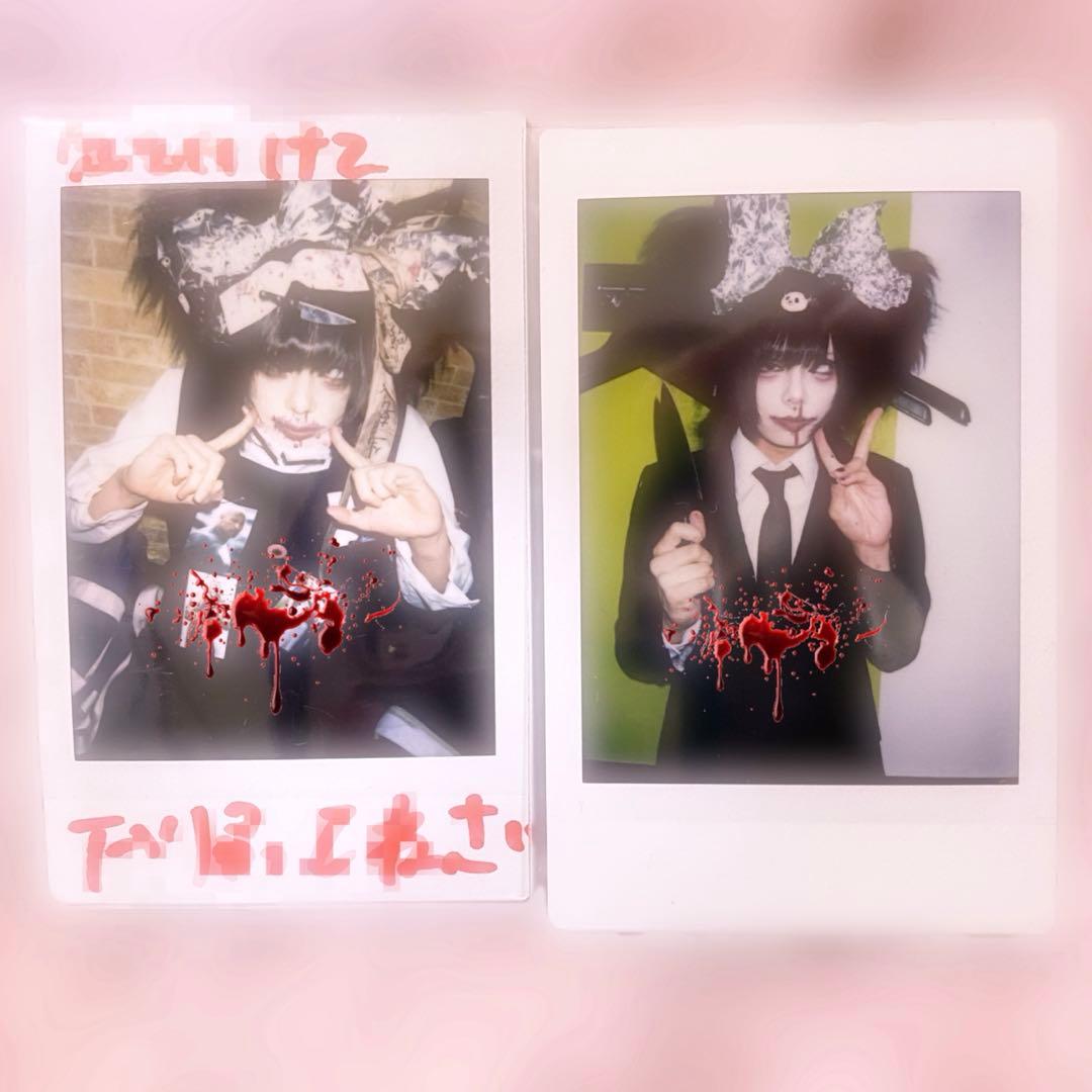 鮮血a子ちゃん 滅多刺しひろくん チェキ グッズ