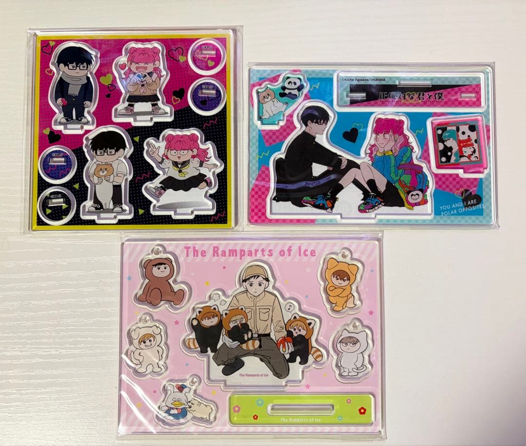 正反対な君と僕 名場面ジオラマフィギュア アクリルminiフィギュア 氷の城壁