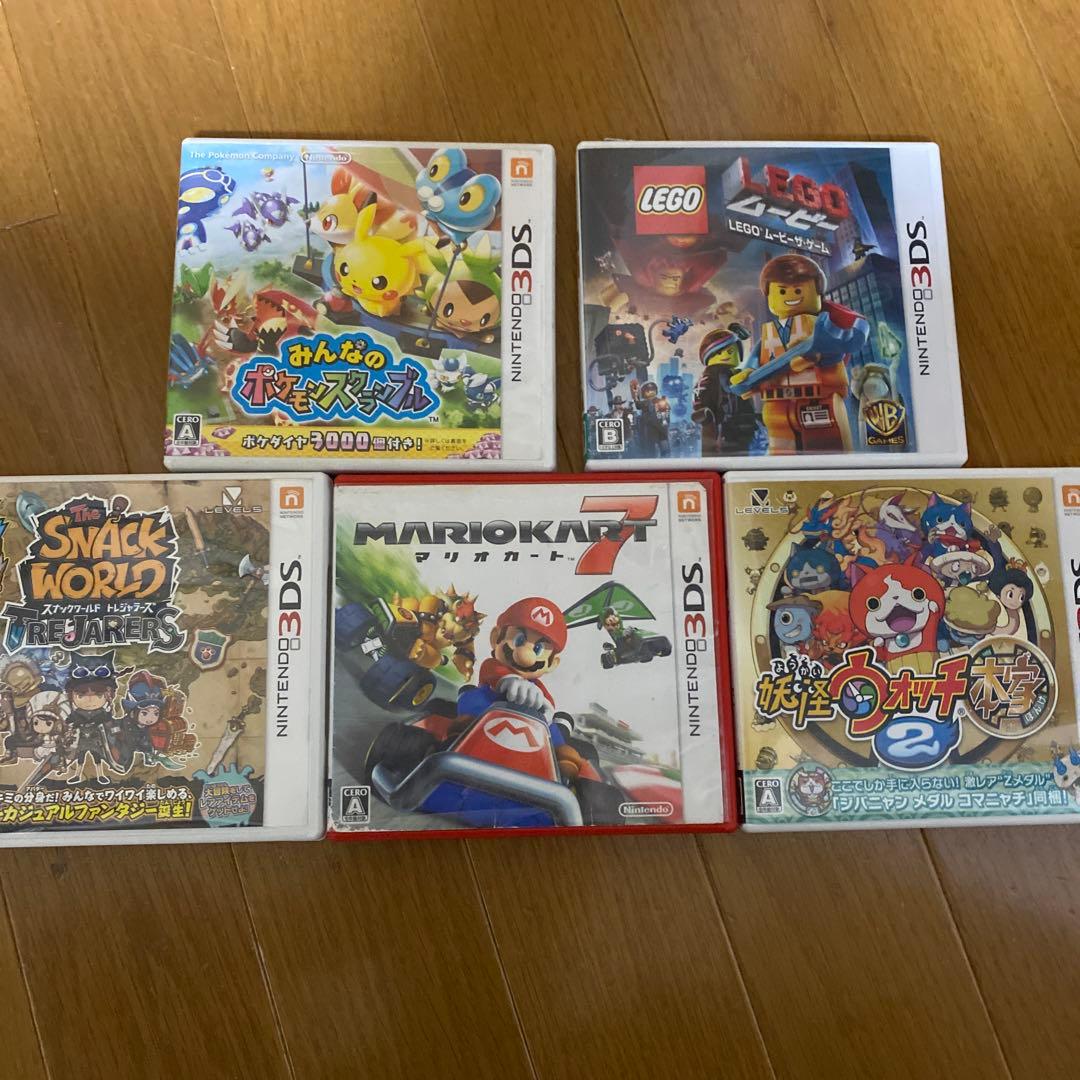 ニンテンドー3DS ソフト 5本セット - メルカリ