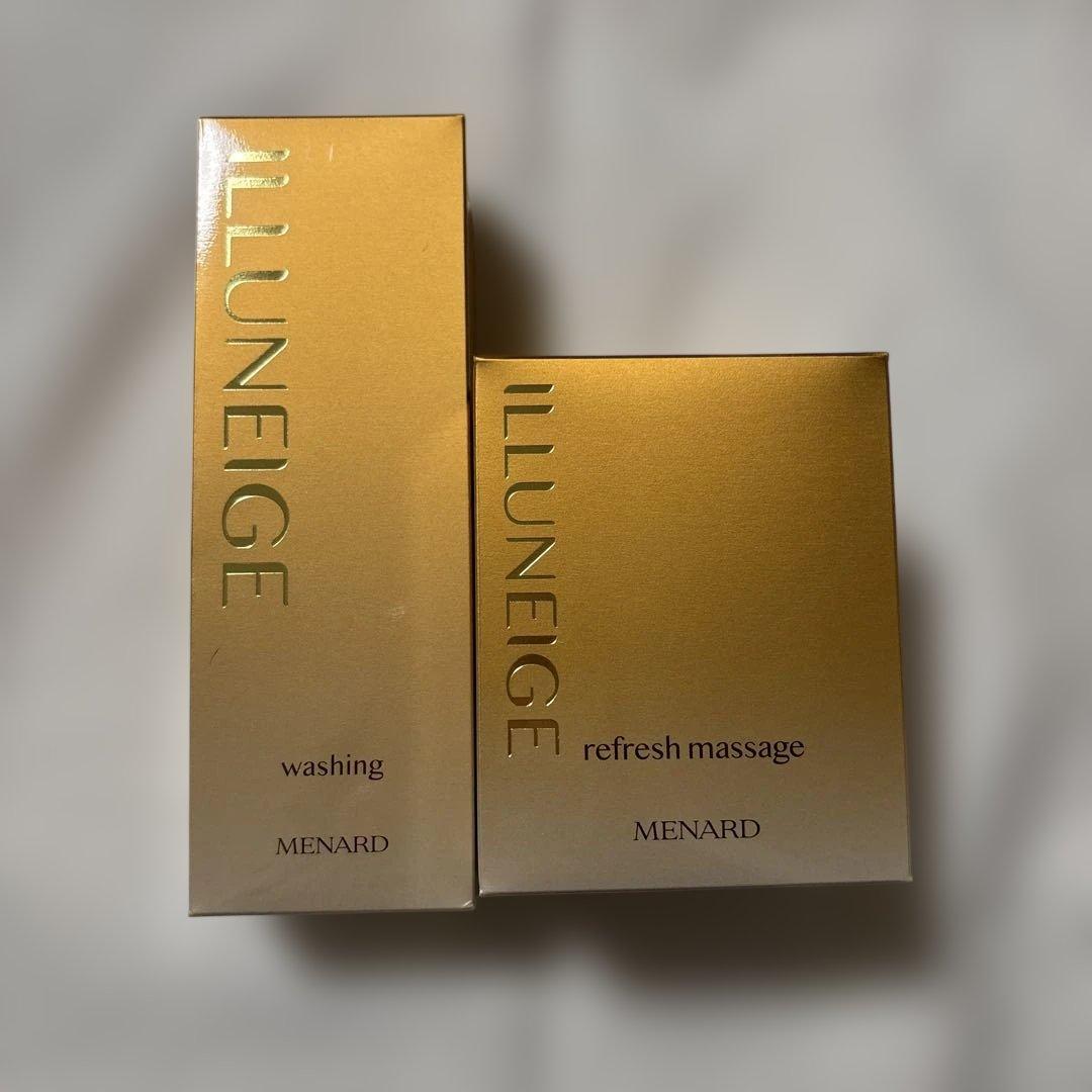 メナード イルネージュ リフレッシュマッサージ ウォッシング セット