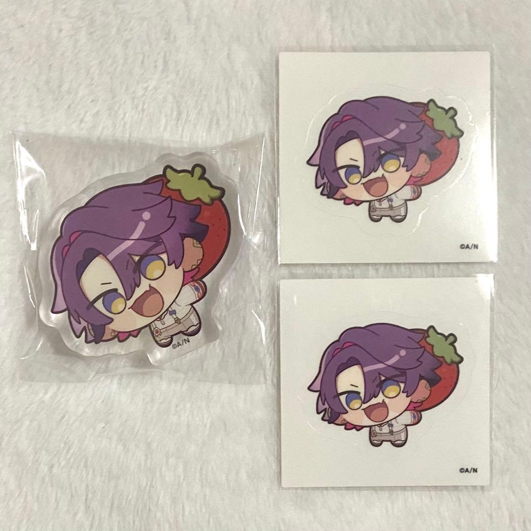 にじさんじ 8周年 アクリルブロック ランダムステッカー 渡会雲雀