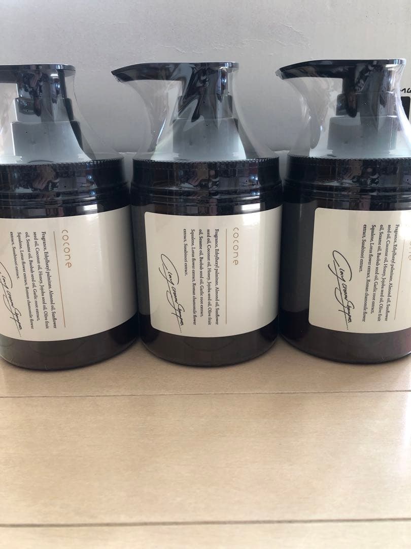 クレイクリームシャンプー 380ｇ 3本セット