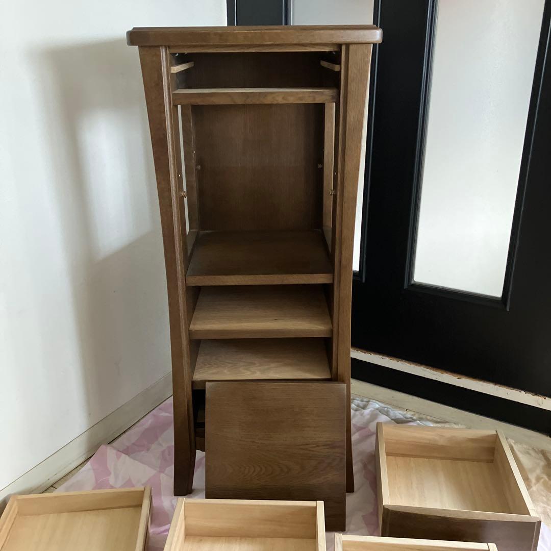 再値下げ】起立木工 電話台 花台 飾り棚 平成レトロ - メルカリ
