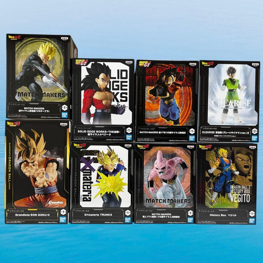 新品未開封】ドラゴンボールフィギュアまとめ売り8点セット - メルカリ