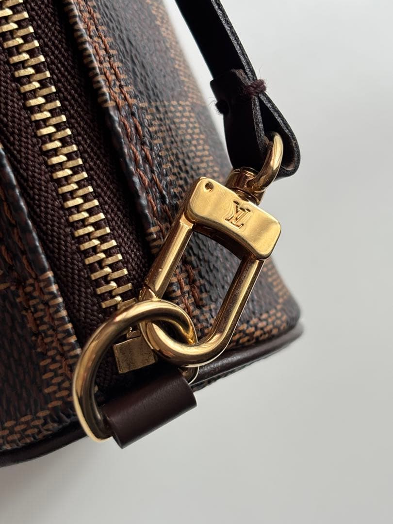 ルイヴィトン パピヨン 付属ポーチ ダミエ - メルカリ