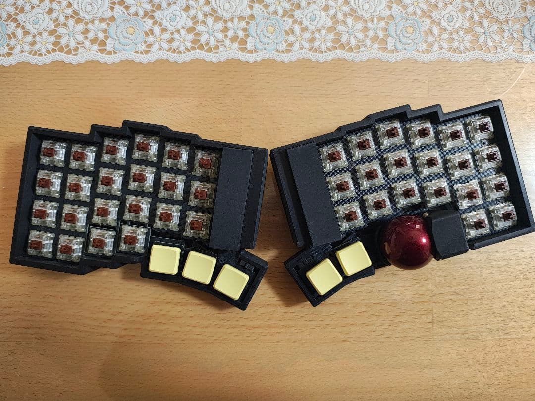 torabo-tsuki (M) BMP 組み立て済み torabo-tsuki (M) BMP 組み立て済み 無線でトラックボール付きの分割