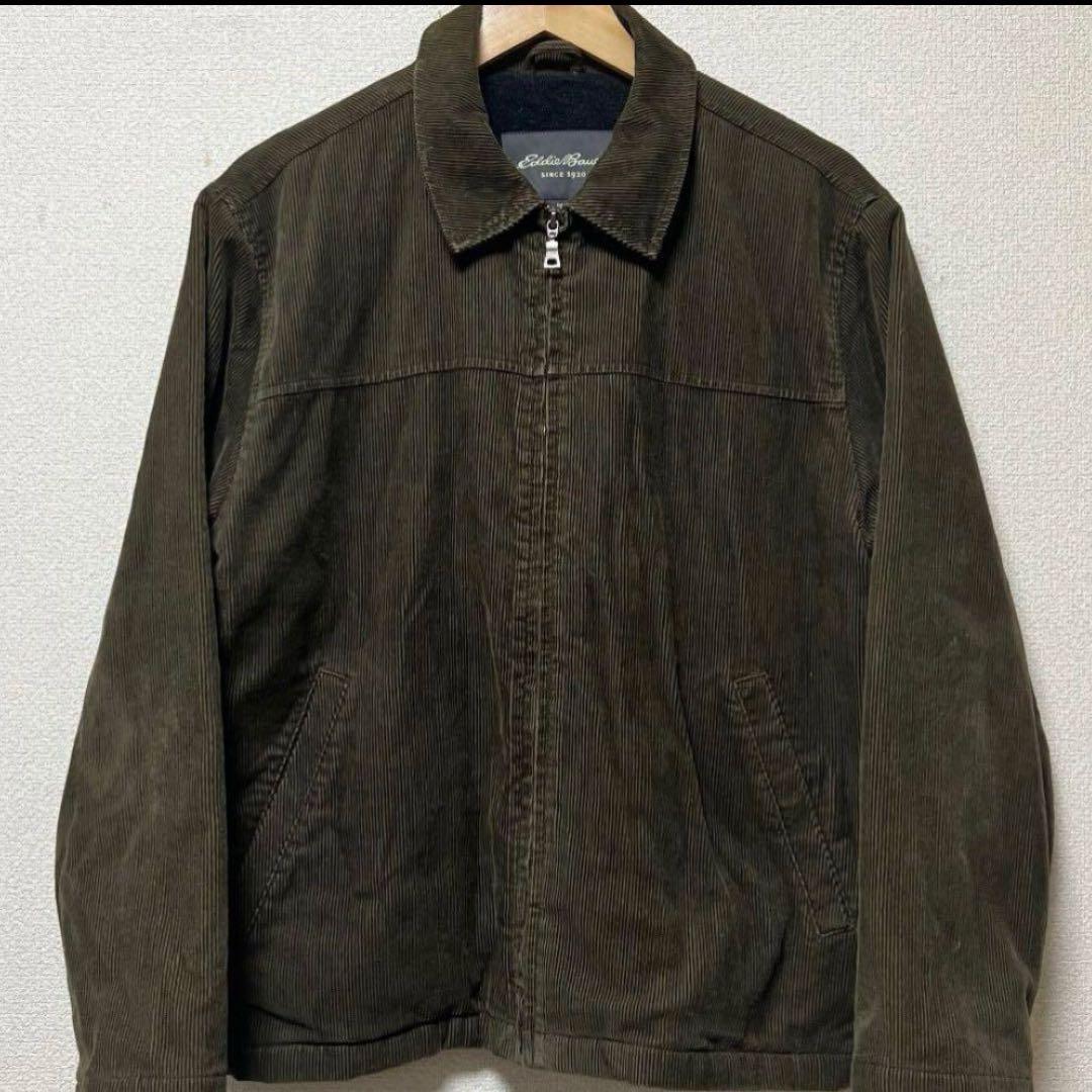 s*f様 00s エディーバウアー　コーデュロイジャケット　ブラウン