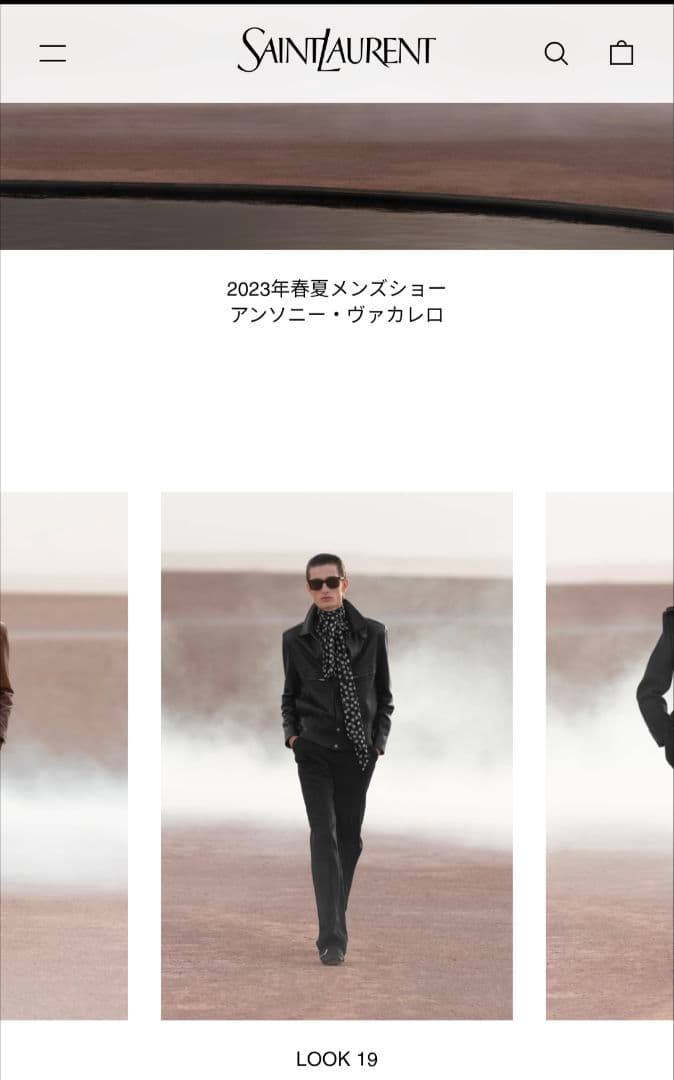 s*n様 新品人気　2023/24SS　サンローラン　LOOK19　ラムスキン 8203861EL071000_1.jpg