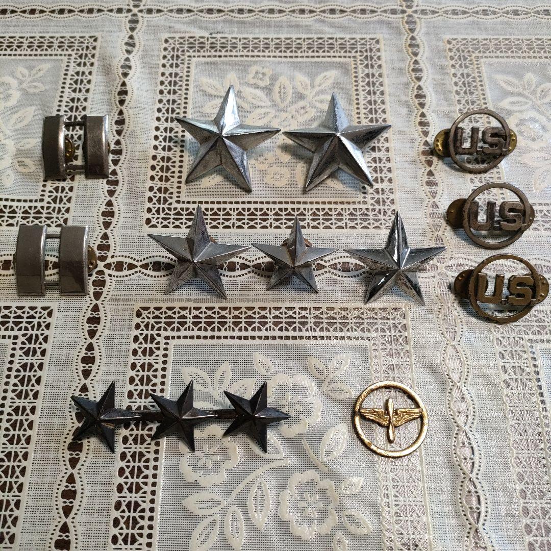 US ミリタリー徽章、バッジ類 12点セット