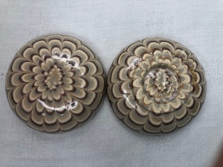 堆彩陶 練上手香合 共箱 美品 - メルカリ