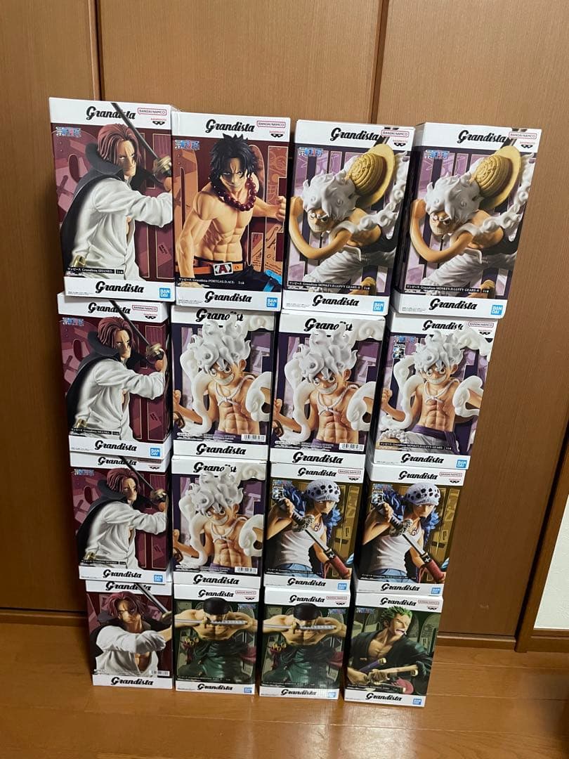 ワンピース　grandista16体セット