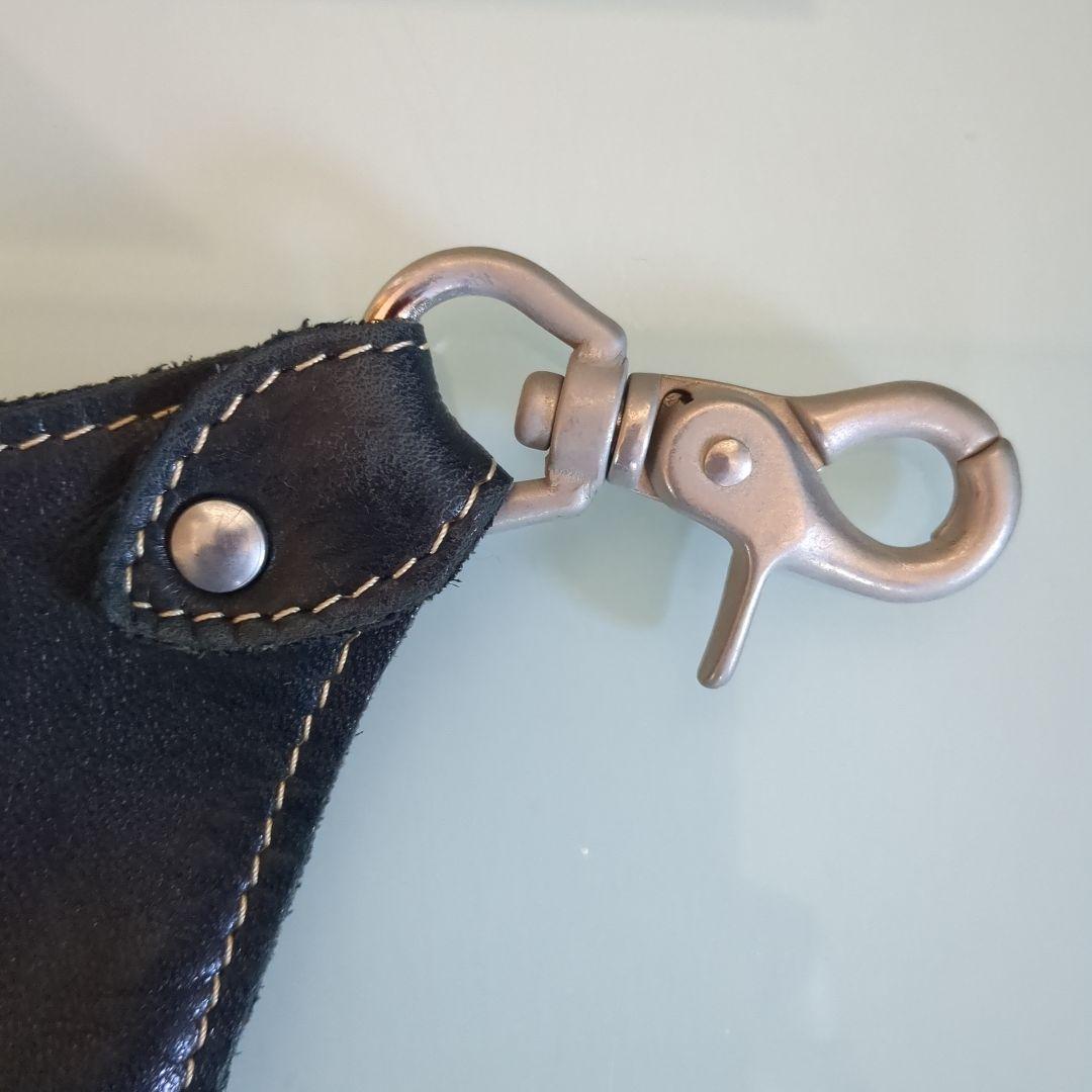 THE WORKCRAFT MANUFACTURE ブラックボディバッグ