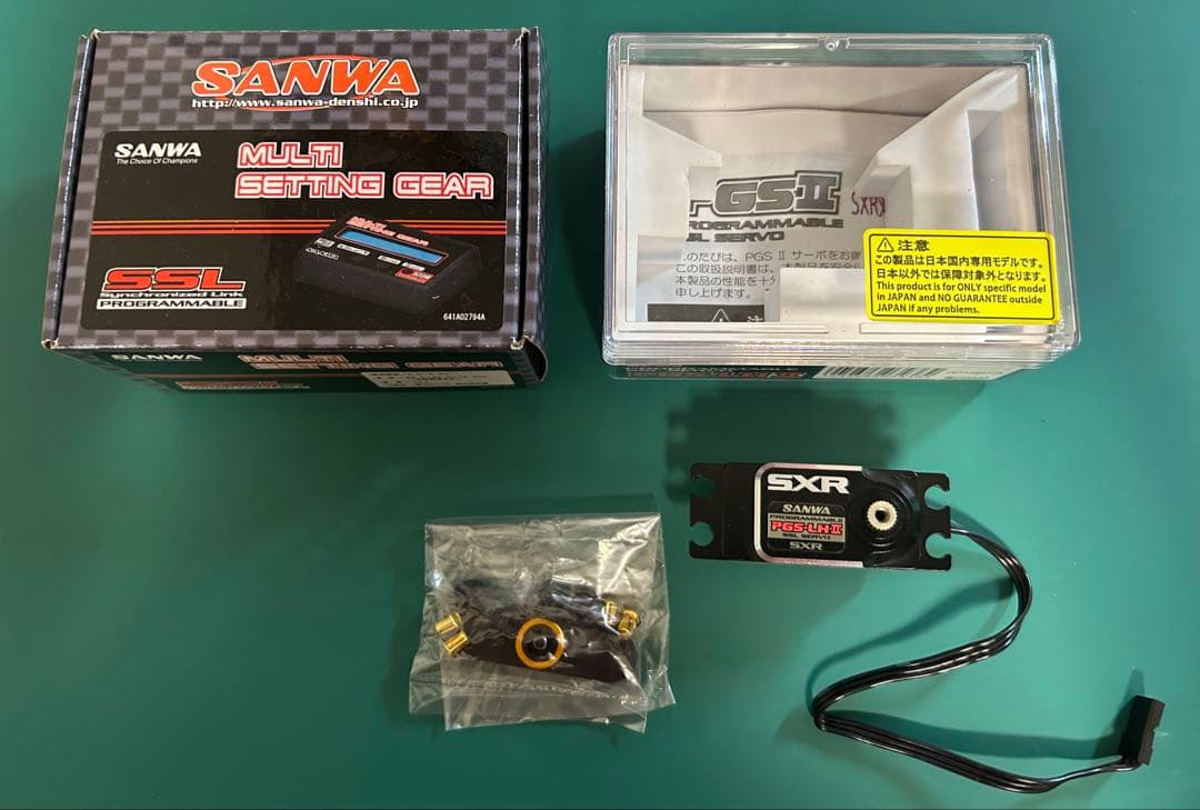 6 SANWA サンワ　PGS-LH II SSLサーボ　ラジコン