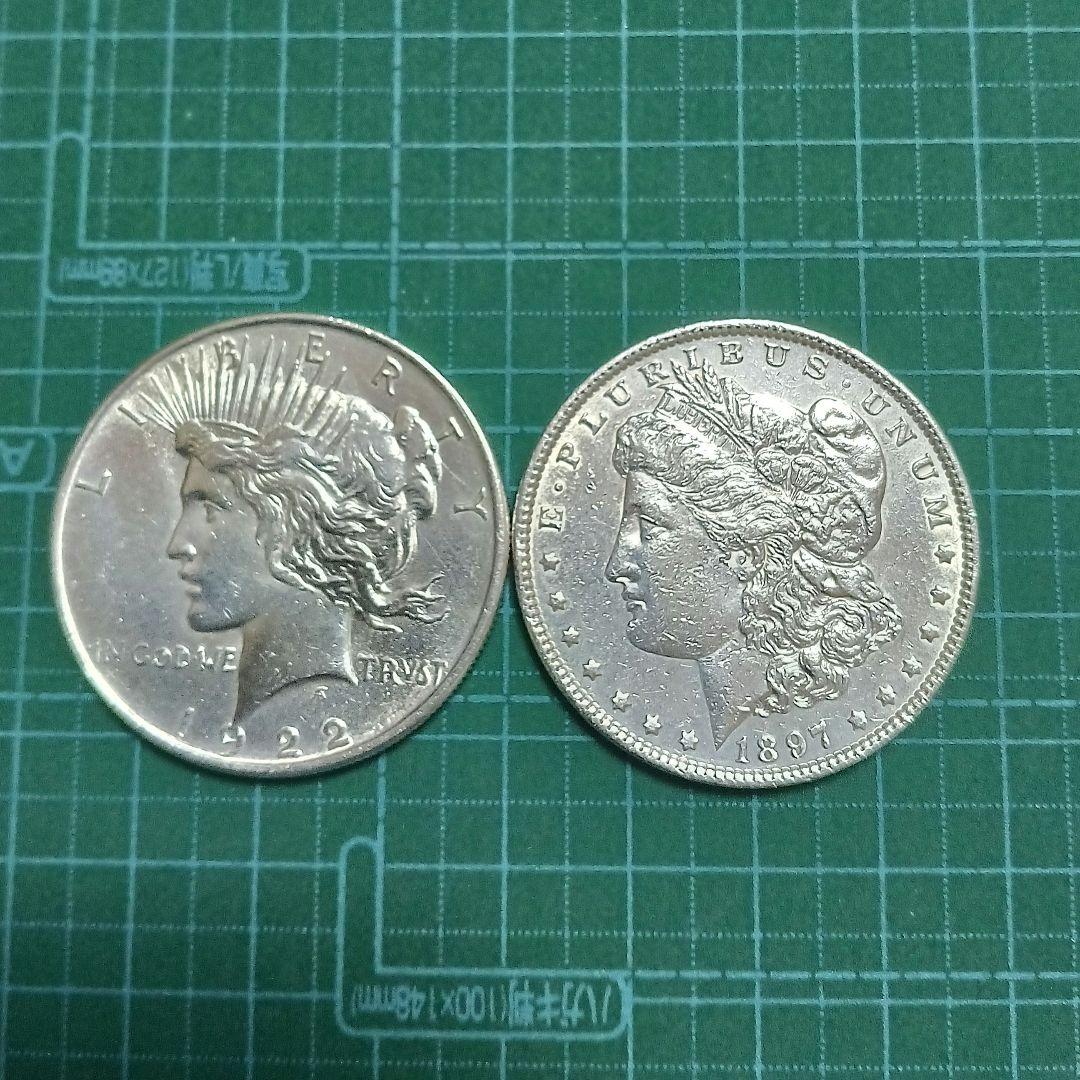 m*o様 モルガンダラーとピースダラー(2枚セット)