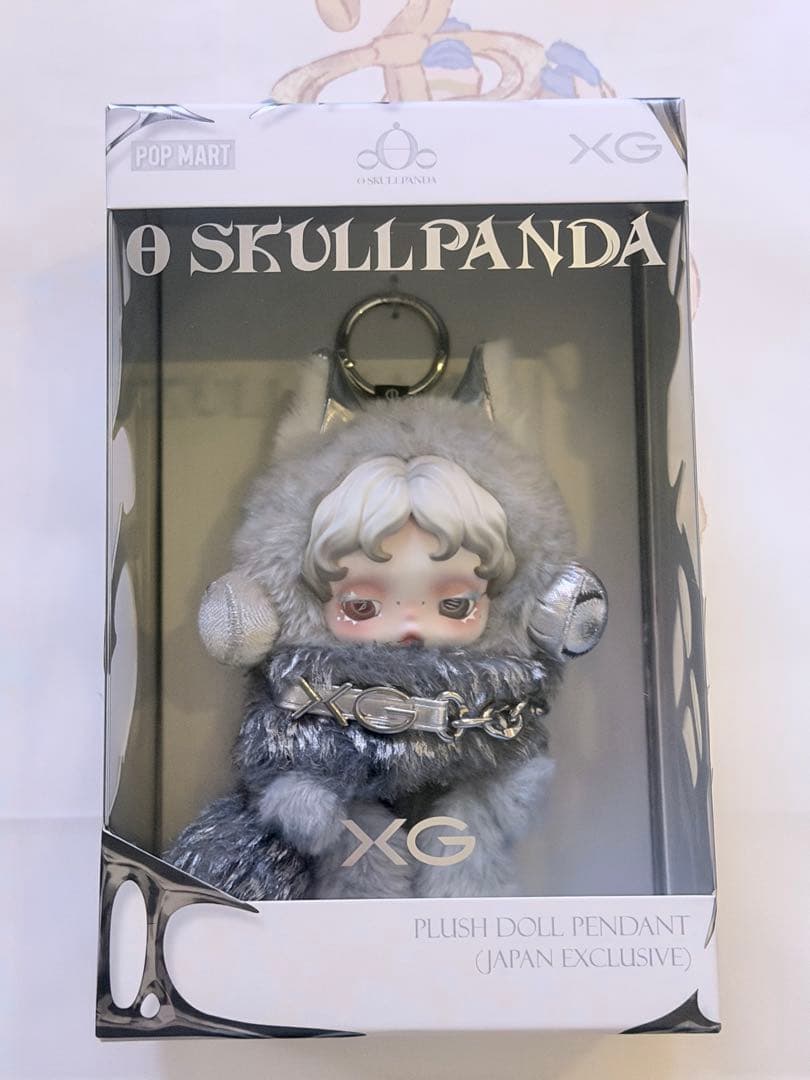 即発送可】SKULL PANDA XG スカルパンダ ぬいぐるみキーホルダー