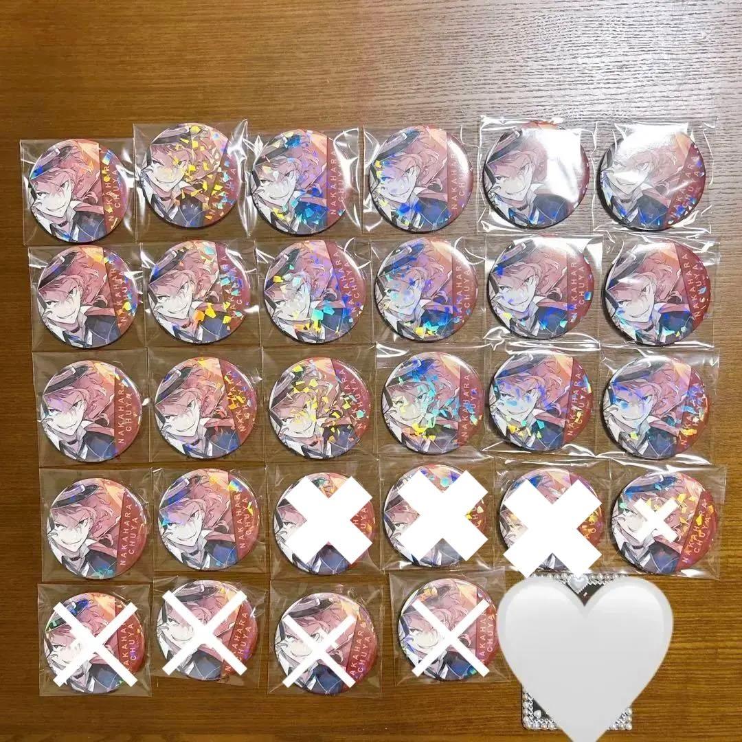 文豪ストレイドッグス 文スト 中原中也 なかはら 缶バッジ まとめ