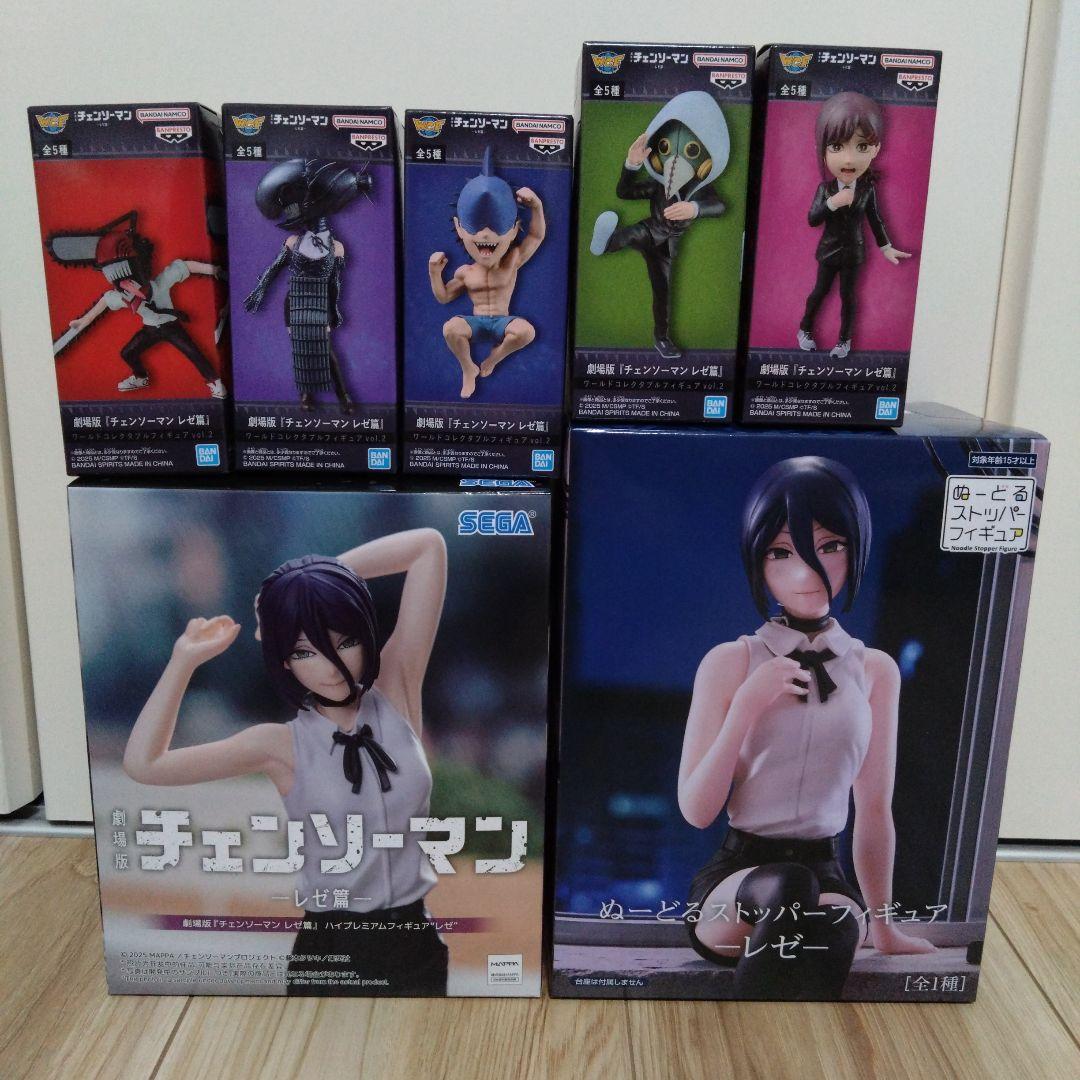 チェンソーマン ぬーどるストッパー フィギュア ワーコレ レゼ 暴力の魔人 ボム