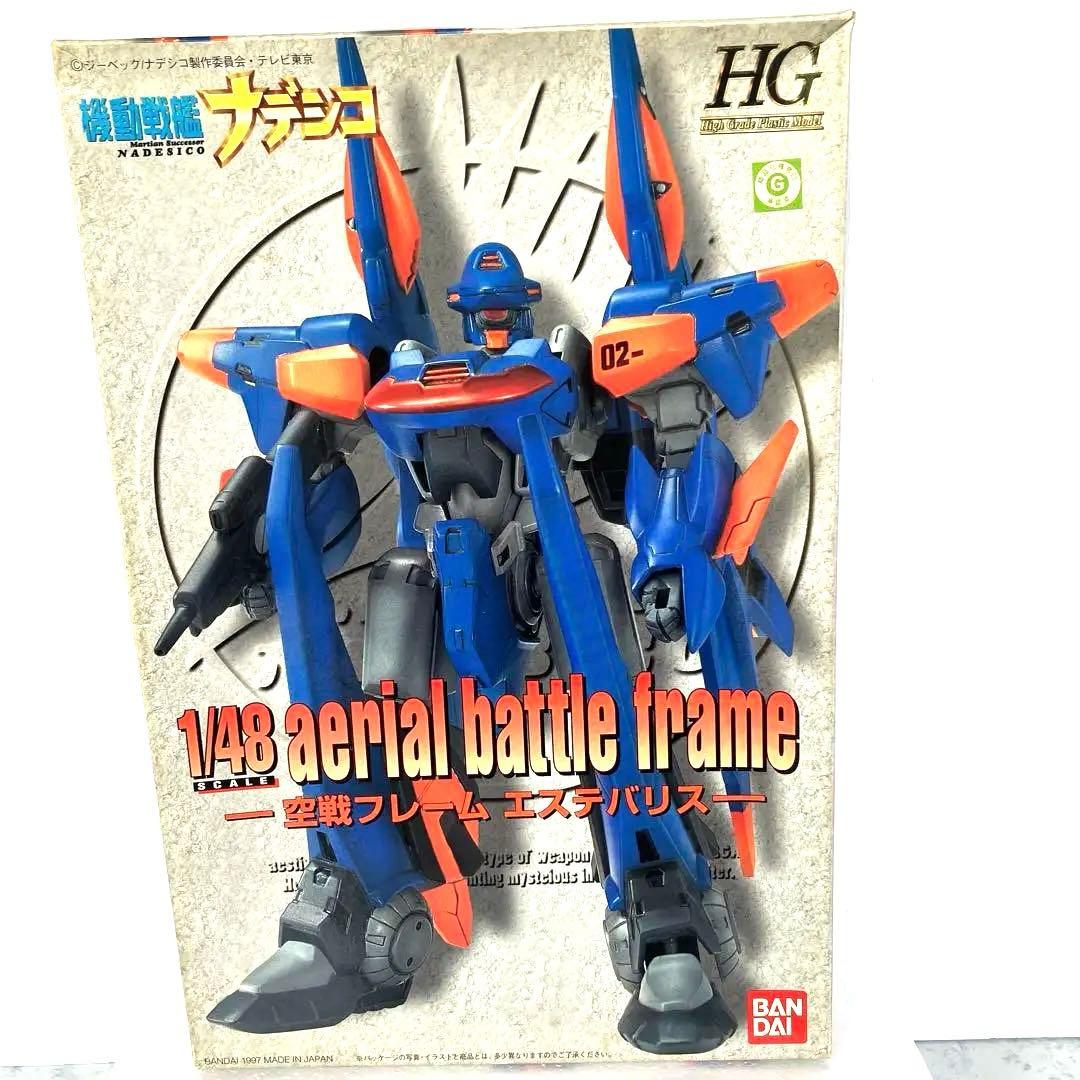 バンダイ機動戦艦ナデシコ空戦フレームエステバリス 1／48新品未使用 MODEROID 「機動戦艦ナデシコ」 エステバリス空戦フレーム ノン