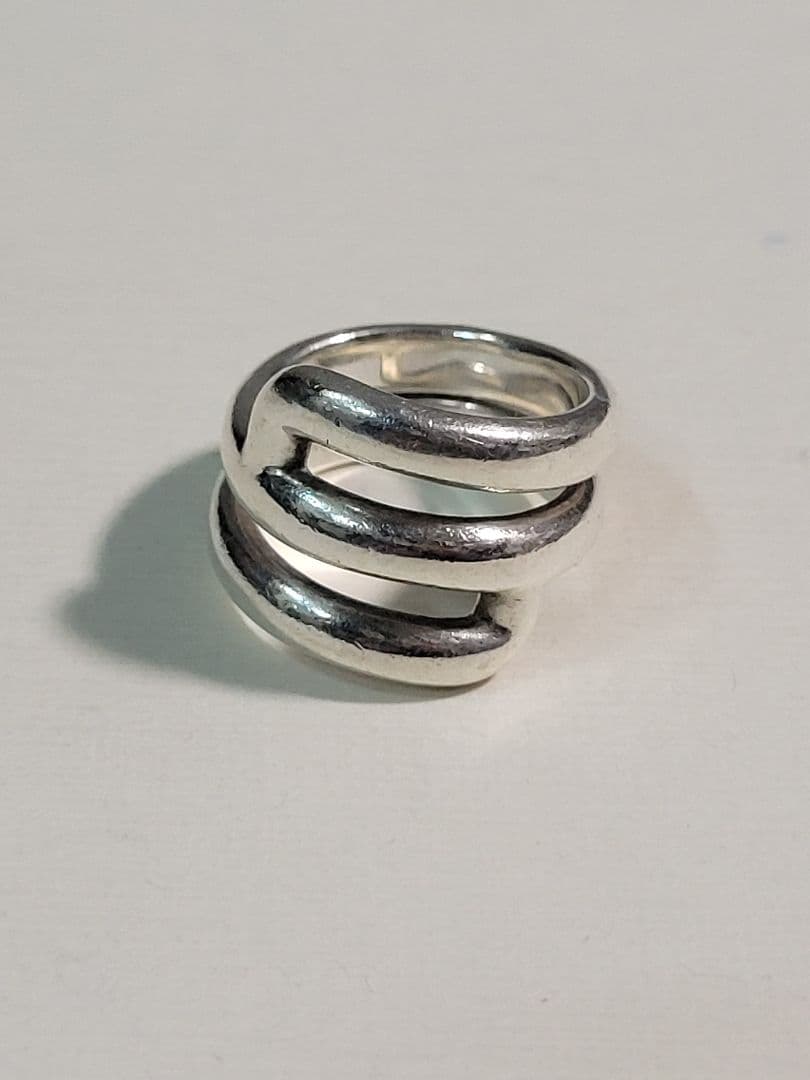 HERMES リング　指輪 54　ツイスト パラード　オスモズ　リマ　925