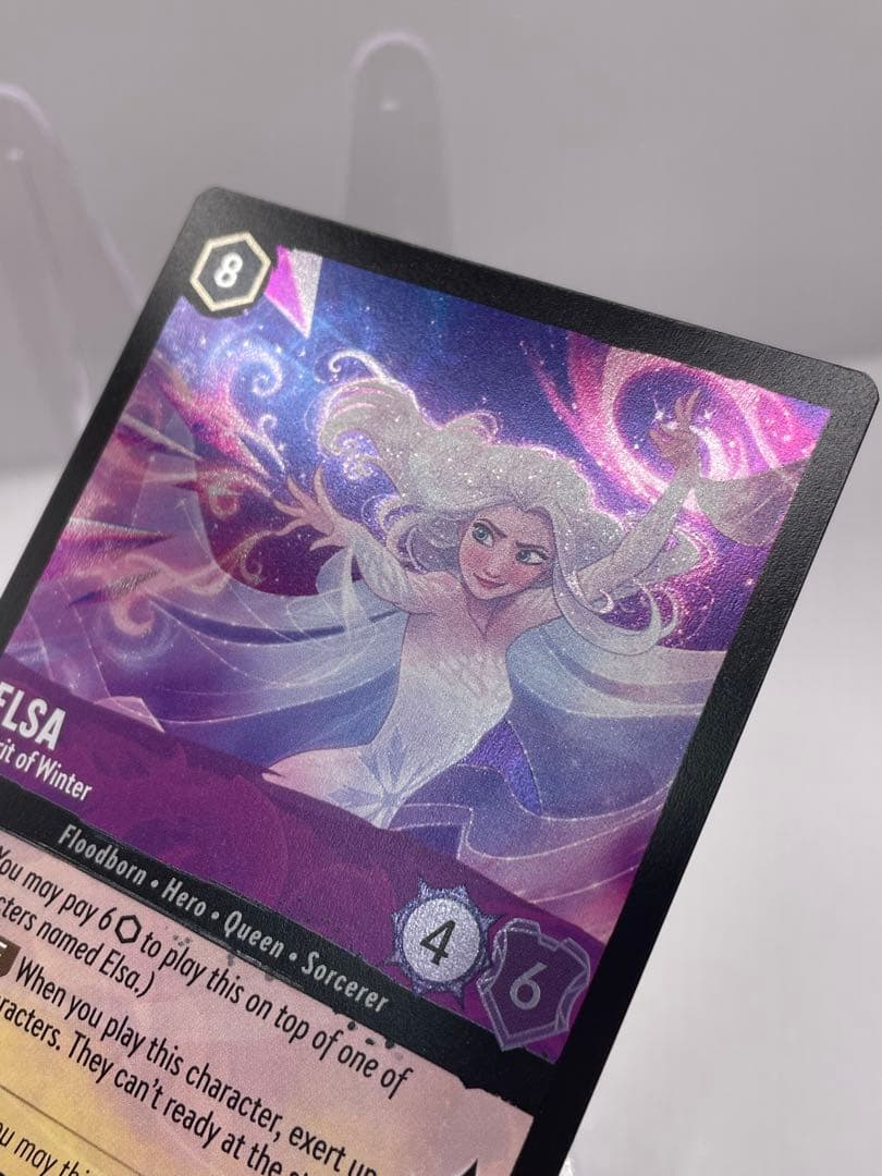 公式品 エルサ レジェンドレア foil ロルカナ ディズニー - メルカリ