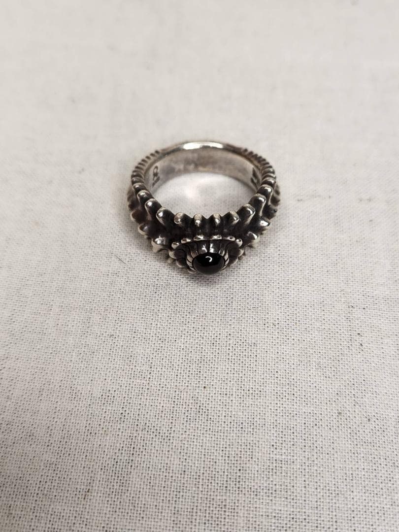 JAP工房 一馬 生命のリング ガーネット 19号程度(画像参照) 15.89ｇ