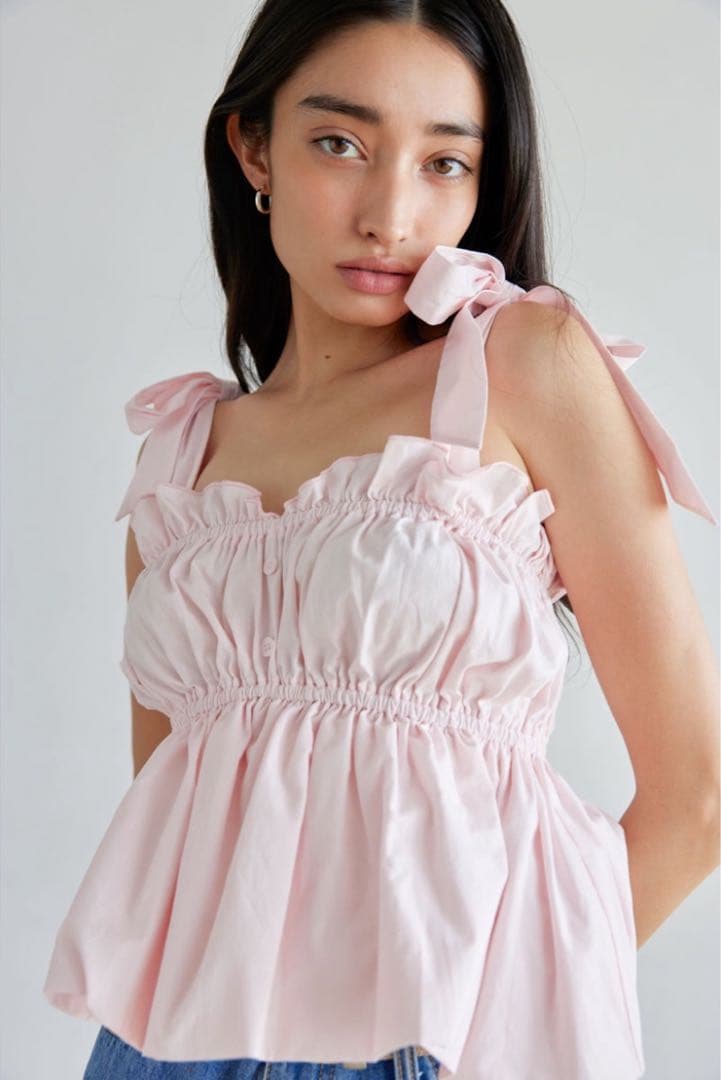 Searoomlynn ♡ CottonバルーンRibbonビスチェ