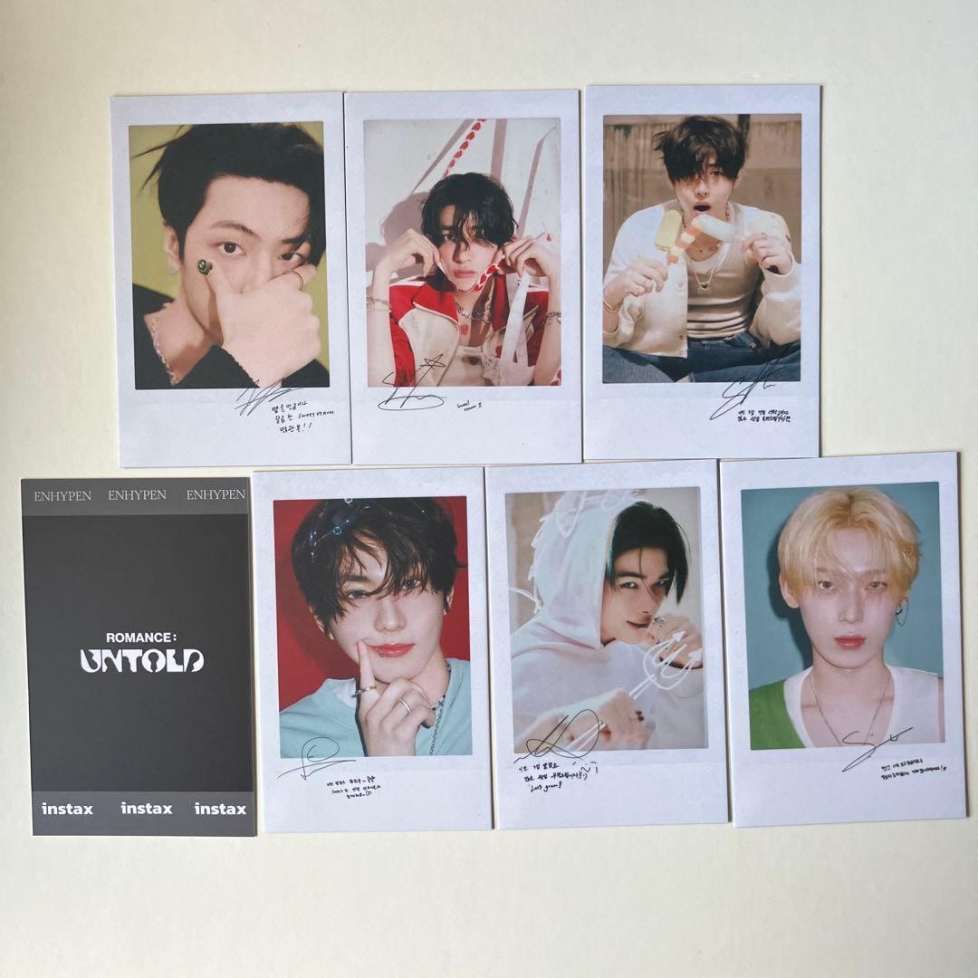 ENHYPEN ROMANCE UNTOLD トレカセット - メルカリ