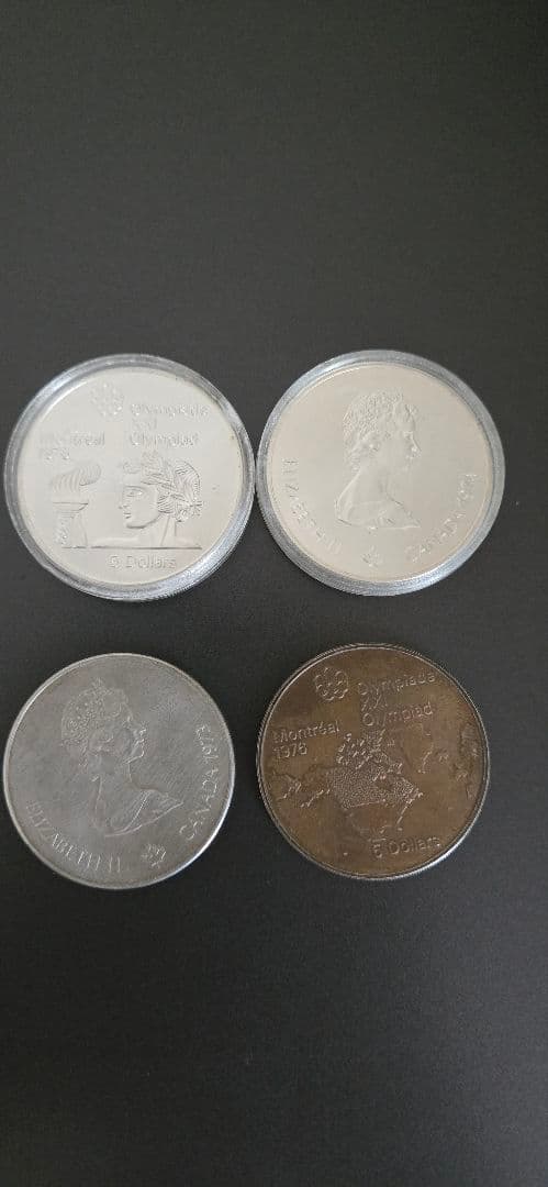 専用　　モントリオール1976オリンピック銀貨4枚セット