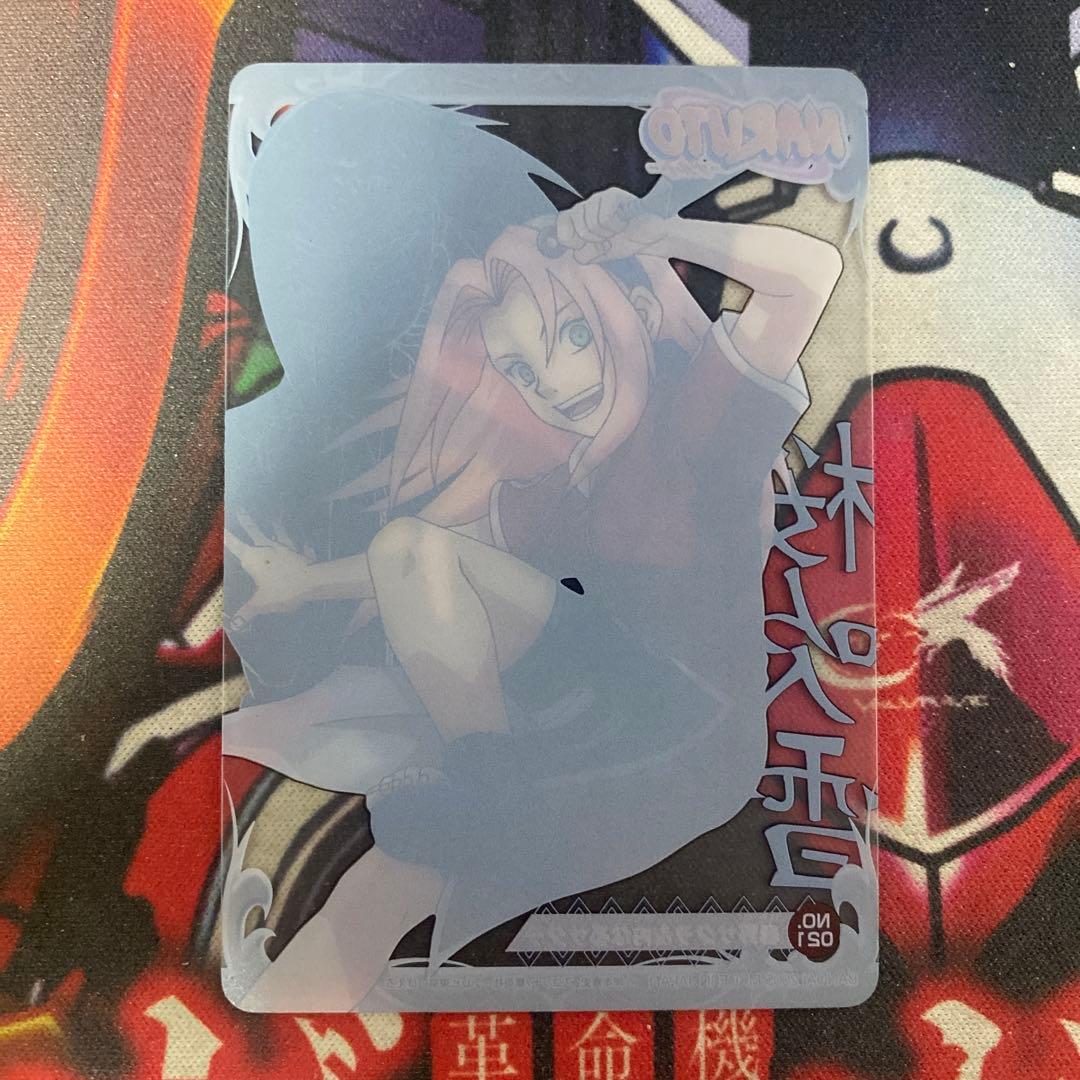 ナルト トレカ クリアカード 春野サクラ＆内なるサクラ No.021 - メルカリ