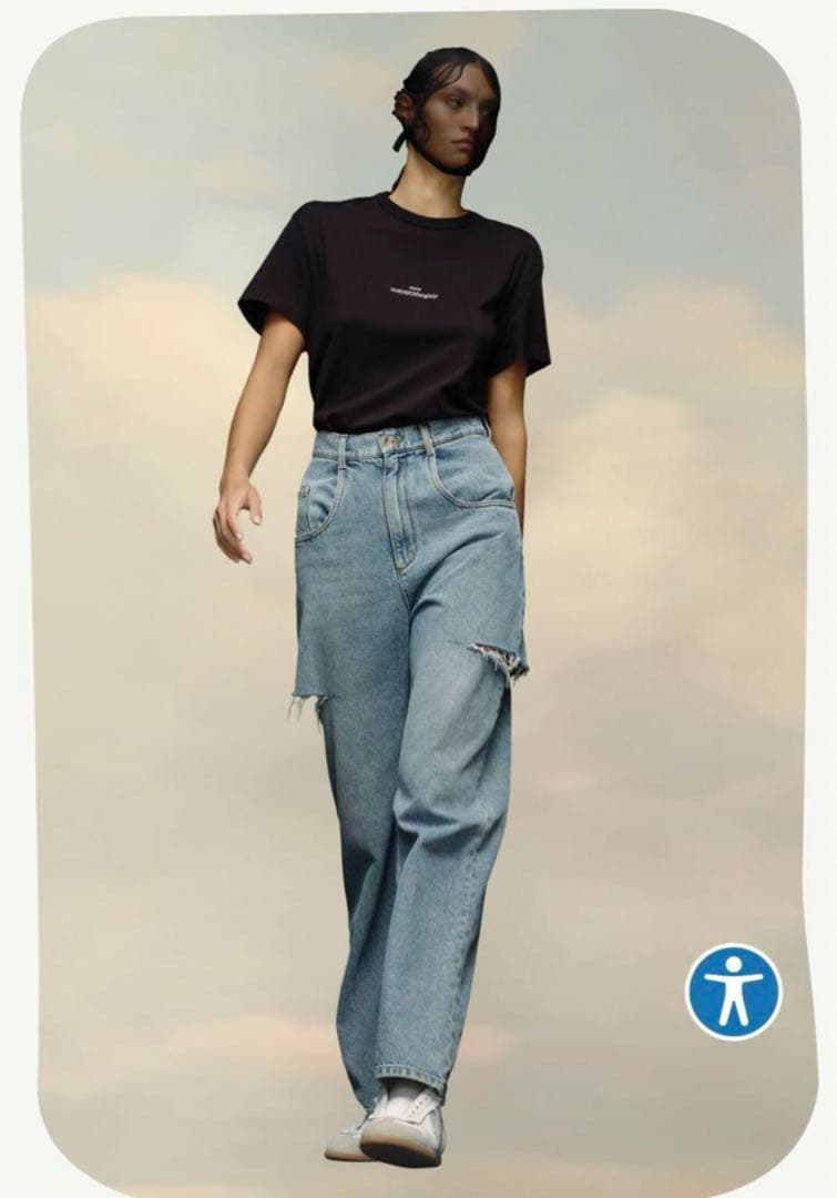 大人気！Maison Margiela スラッシュデニム 40 - メルカリ