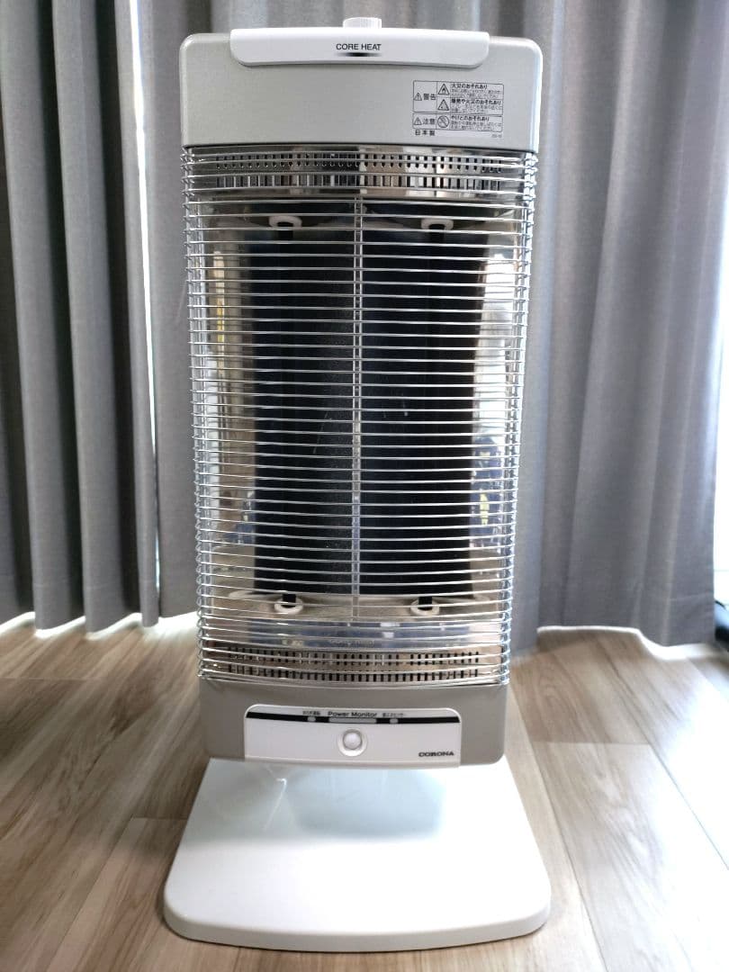 コロナ　遠赤外線電気ストーブ　コアヒート　DH-1218R　2019年製 2026年最新】コロナコアヒート dh-1218rの人気アイテム - メルカリ