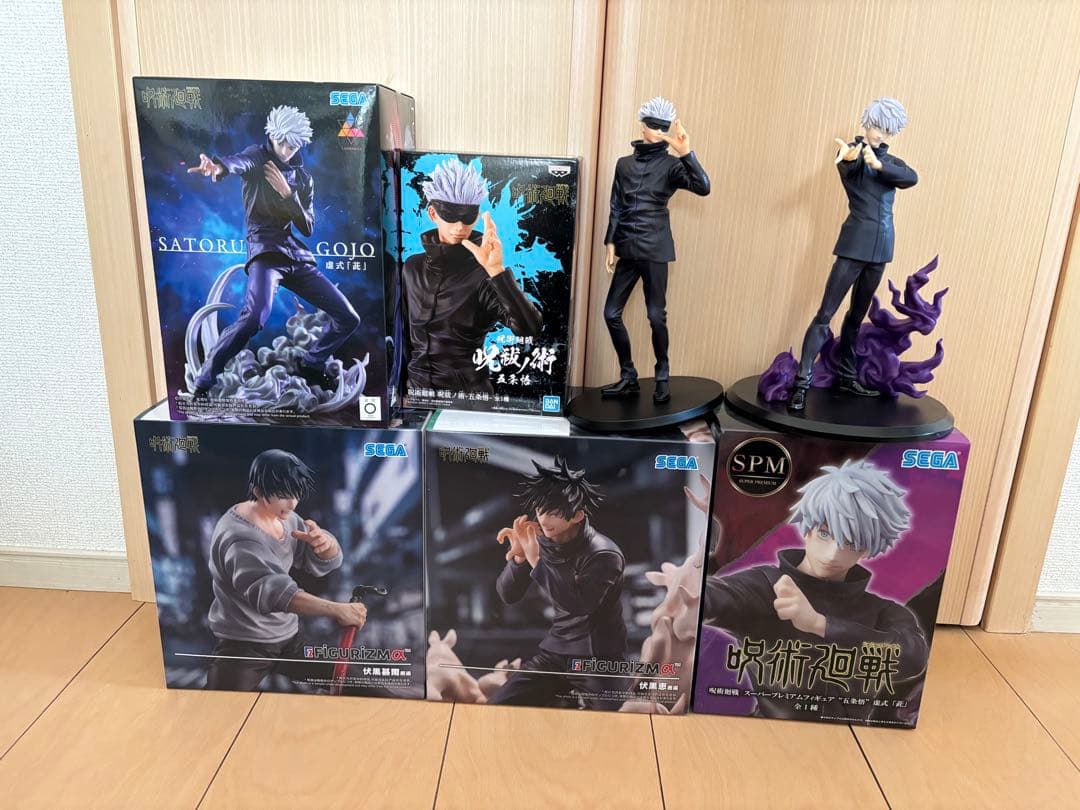 呪術廻戦 フィギュア まとめ売り - メルカリ