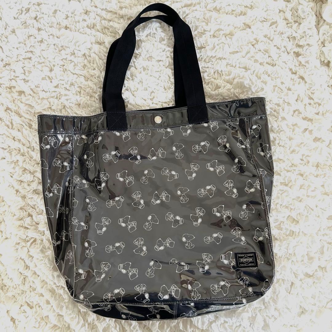 PORTER×スヌーピービニールトートバッグ　JOE PORTER 吉田カバン