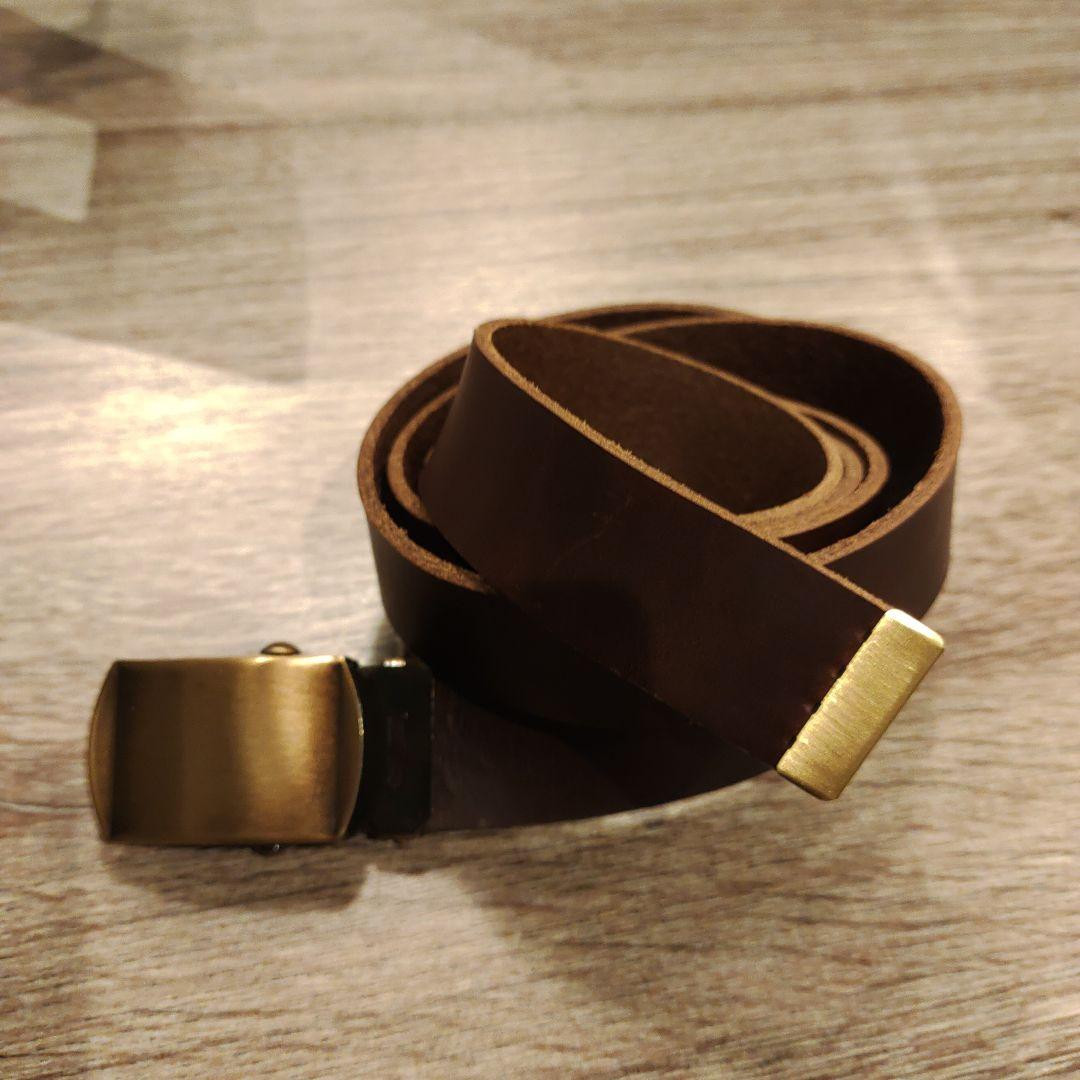 ホーウィンレザーベルトロングベルトhorweenクロムエクセルレザーガチャベルト