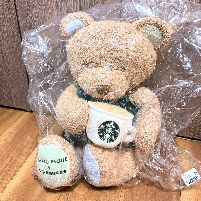 スタバ×ジェラピケ ジェラートベアティッシュケース ぬいぐるみ ジェラートピケ